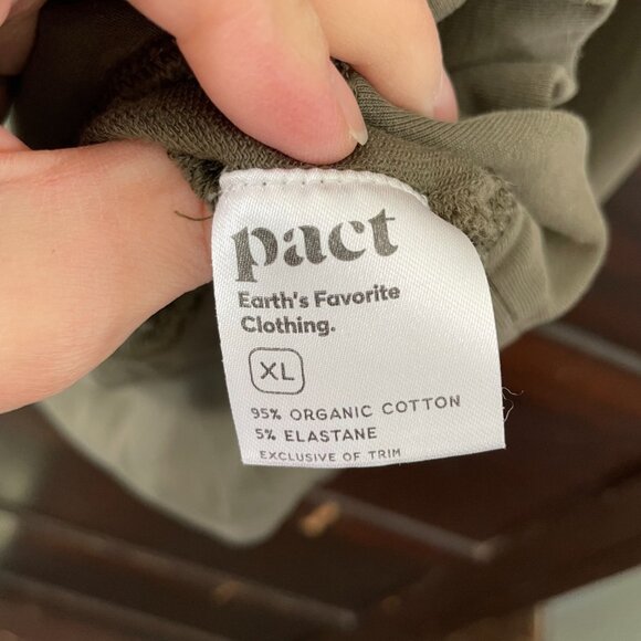 Pact The Studio Snug-Fit Zip Hoodie XL - Picture 3 of 5